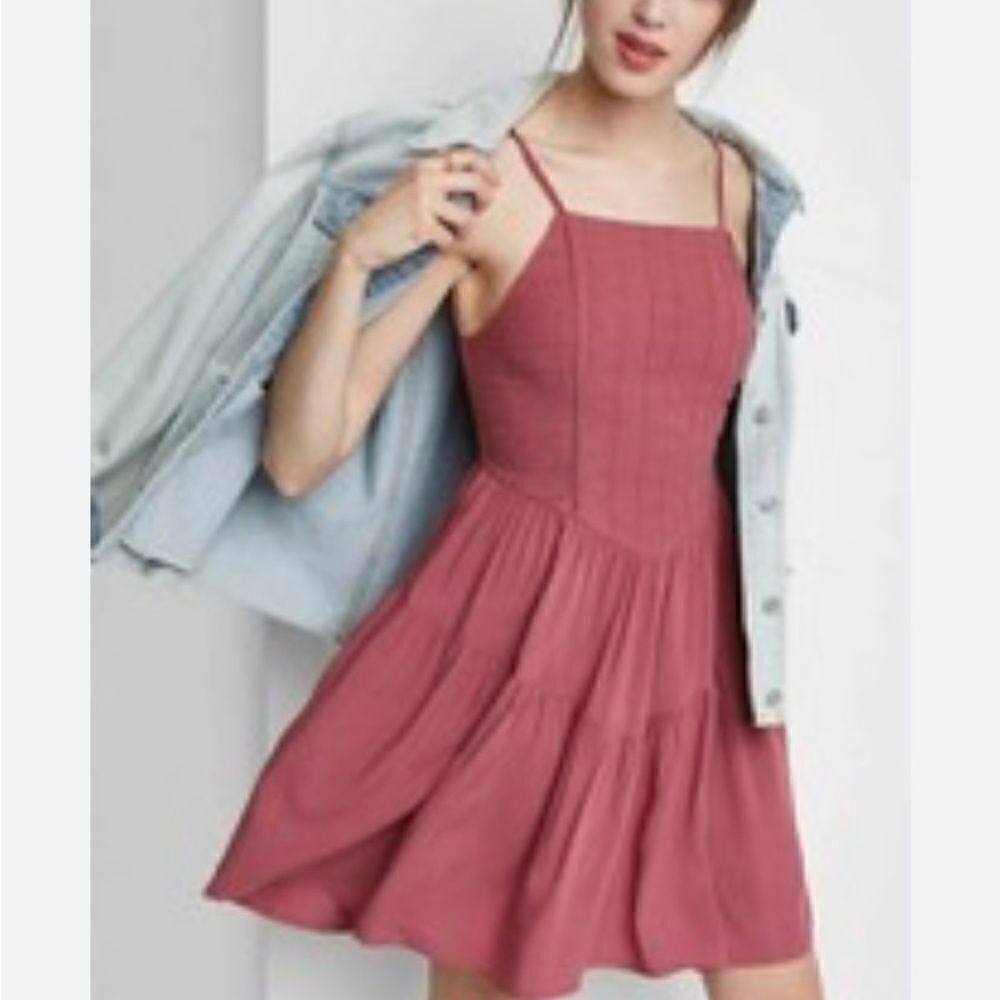 Wild fable, women’s sleeveless tiered Skeeter mini dress size XS